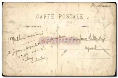 Falaise — Mont-Myra — Le Rocher du Sphinx — Rewers