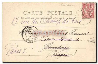Montlignon — O Castelo da Caça — Verso