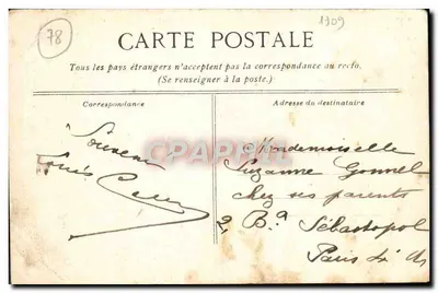Park Versailles - Basen Latony — Cliché A. BOURI — n°39 — Rewers