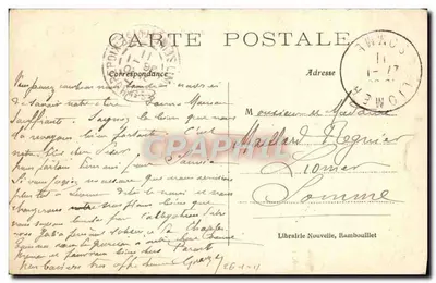 Bonnelle (S.-et-O.) — Castelo de Bissy (lado sul) — Livraria Nova, Rambouillet — Verso
