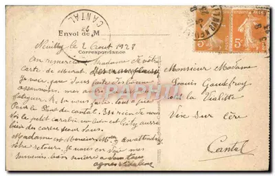 Versailles - O Bassin de Neptune e as Grandes Eaux — A.P. — Verso