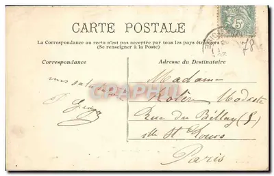 Vale de Chevreuse — Cachoeira do Grande Moulin — Vaux-de-Cernay — editor Puechry — Verso