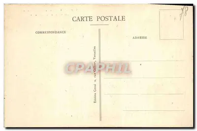 Versailles — Basen Rocaille — Wydawnictwo Cosad, ul. Calbert, Versailles — Rewers