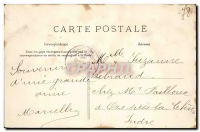 Vijver van Saint-Cucufa — Aan de voet van de Boerderij — E.L.D. — Achterkant