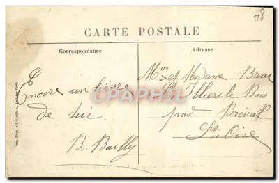 St-Germain-en-Laye - Winda i schody do jaskiń — L'Abeille, n°58 — Rewers