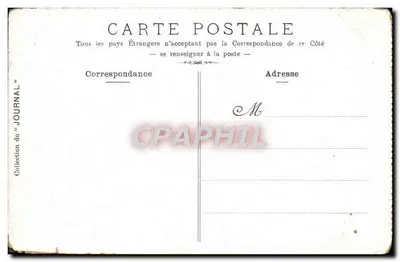 Versailles — Salão de Maria Antonieta — Editor JOURNAL — Verso
