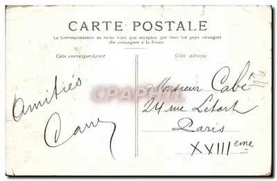 Versailles — La galerie des Glaces — Éditeur : IMPRIMÉ SUR LA CARTE — Verso