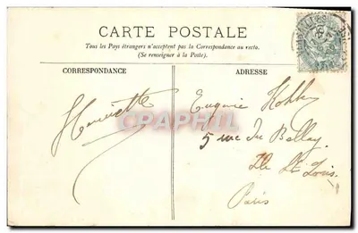 Versailles — Petit Trianon — Carro do Sacre de Carlos X — LL. — n° 223 — Verso