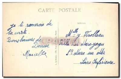 Livry-Gargan (S.-et-O.) — Propriedade do Sr. Lefèvre — Um canto do Parque — Édit. L'Hoste — Verso