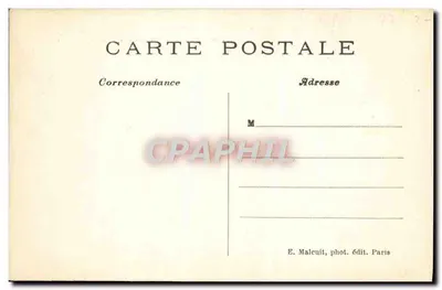 SÈVRES — Vista general de la Grande Rue y de los Jardines de la Manufactura — E.M. — Reverso