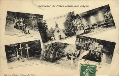 Notre-Dame-des-Anges — Lembrança da capela — Coleção A. Maquet-Portelance, Le Raincy