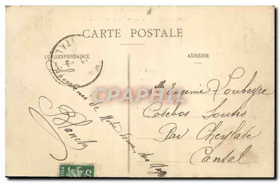 Notre-Dame-des-Anges — Lembrança da capela — Coleção A. Maquet-Portelance, Le Raincy — Verso