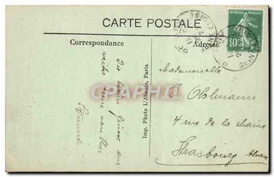 Margens do rio Sena — Poissy — Canoagem — Imp. Photo L'Abeille, Paris, n°15 — Verso