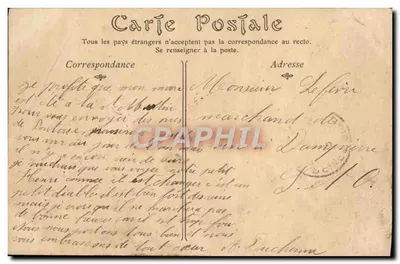Pontoise — La Rue Thiers — ND Phot — Verso