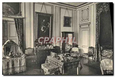 Quarto da Duquesa de Luynes — Castelo de Dampierre — A. Bourdier, imp.-edit., Versailles