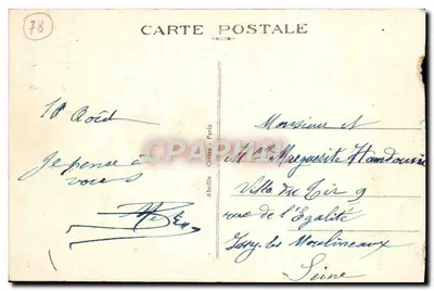 Le Vesinet — O Asilo Nacional - Pavilhão do Refeitório e da Oficina — A.C. 83 — Verso