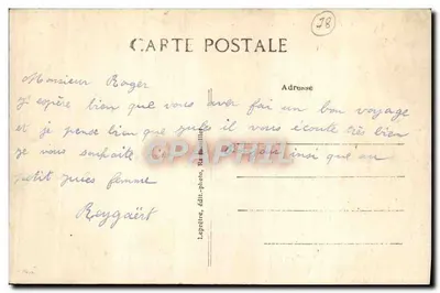 Saint-Hilarion — Kościół — Leprêtre, wyd.-fot., Raucoules — Rewers