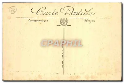 Palácio de Versalhes — Estátua de Luís XIV e Ala Luís XV — LL — Verso