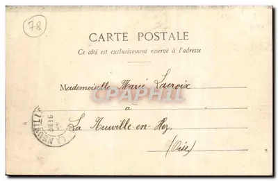 Versailles - Park Grand Trianon - Buffet — Mine Moreau, wyd. Versailles — Rewers