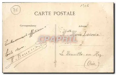 The Orangerie - Versailles Park — C. L. C. n°35 — Back