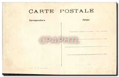 Bilhete postal antigo Ivry Inundações de janeiro de 1910 O presidente Falliers Lepine Contant Millerand e Briant — Verso