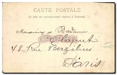 O Pont sobre a Yerre — Brunoy (Seine-et-Oise) — Ed. Détroit — Verso