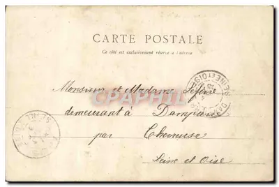 Vista de Auffargis — Imp. do Progrès, Rambouillet — Verso