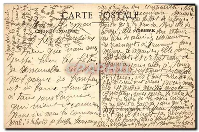 Amizades Australianas em Montlignon (S.-et-O.) — editor desconhecido, número de série não visível — Verso