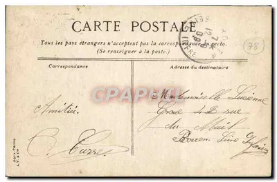 Palácio de Versalhes. Salão de Luís XIV — L.V. & Cie, n° 78 — Verso