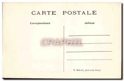 Sévres — Place du Parc et les jardins — E. M. — Achterkant