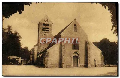 Lardy (S.-et-O.) — A Igreja — Cliché André Brenot, Paris