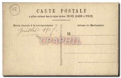 Versailles — Algemene uitzicht op het Park en het Paleis — Blain-Versailles, n° 112 — Achterkant