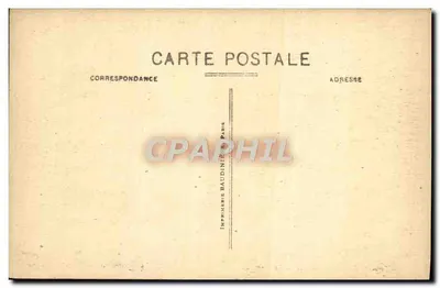 Muzeum w Saint-Denis — Abp. Saint-Denis w XVIII wieku — Façada wschodnia — Kolekcja Muzeum nr 7 — Rewers