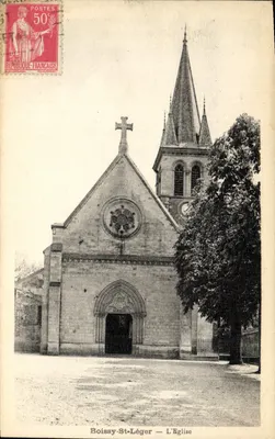 Boissy-St-Léger — A Igreja — Editor Riveau, Béziers