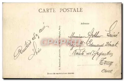 Grosley (S.-et-O.) — Bel-Alliance — Sanatório — Edit. Boyer — Verso