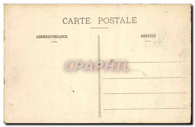 Palais de Versailles - La Galerie des Glaces — Mme Moreau, édit., Versailles — Verso