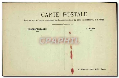 Vincennes — Stare Fort — wyjście na Las — E.M. n°4519 — Rewers