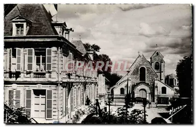 Villeneuve-le-Roi — Igreja e Prefeitura do Alto País — Edições d'Art Levaillois-Perret, N°6