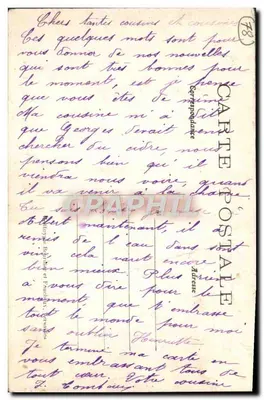 Plaisir — Velho Mosteiro Restaurado — Fachada Principal — édit. Desrolles à Plaisir — Verso