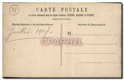 Parco di Versailles — Il bacino del parterre della Grande Orangerie — Blain-Versailles, n°65 — Verso