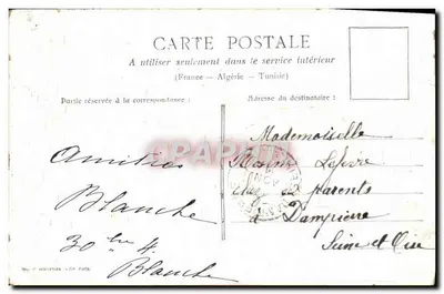 Versailles — Het Park : Bassin van de Draak — Imp. P. Schreiner, 12e Parijs — Achterkant