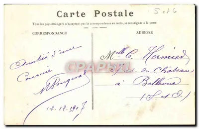 Boissy-St-Léger — Les Pins — Le Parterre — Editor não identificado — Verso