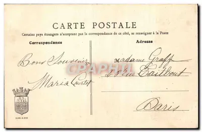 Villiers-sur-Orge — Radośnie wioska, zasilane przez Orge, jak sugeruje jego nazwa — Wydawnictwo Orge, A. Thévenet Savigny, Rep. Im. - 189 — Rewers