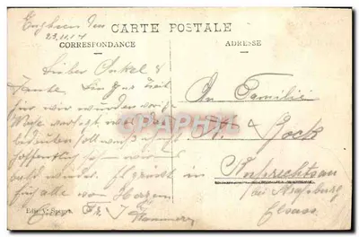 Petit-Enghien — A Igreja — Editor V. Spruyt, n° 17 — Verso