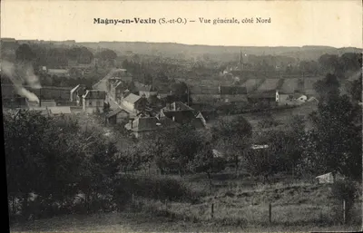 Magny-en-Vexin (S.-et-O.) — Visão geral, lado norte