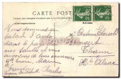 Magny-en-Vexin (S.-et-O.) — Visão geral, lado norte — Verso