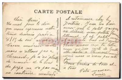 Bougival — Gospoda "Pomme d'Or" — Rewers