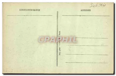 Triel-sur-Seine - La Iglesia (siglo XIII) — Imprenta 'L.A. Mille' París, n°42 — Reverso