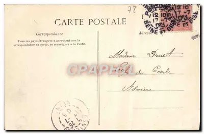 Saint-Ouen-l'Aumône — isola del Pothuis sull'Oise — C. L. C. n°18 — Verso