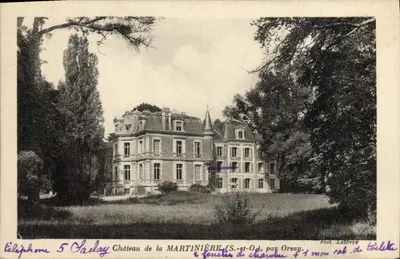 Castelo da MARTINIÈRE (S.-et-O), por Orsay — Fot. Leleuvre